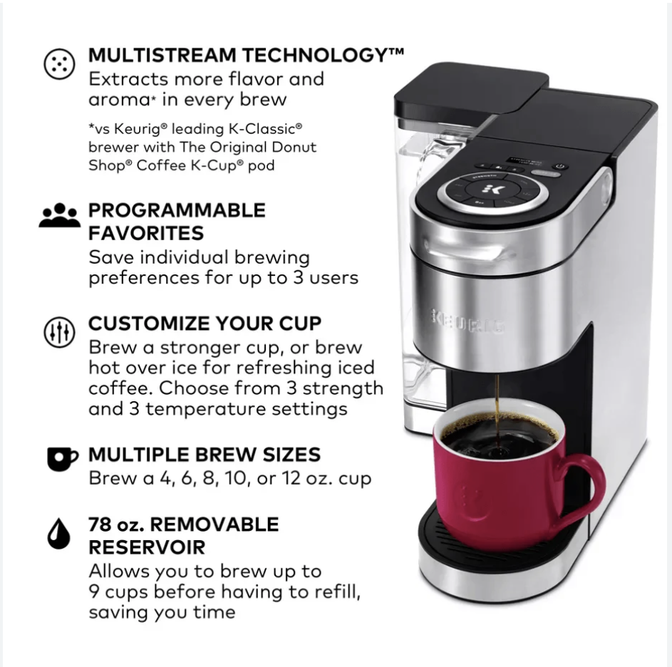 Keurig® K-Supreme Single Serve Coffee Maker